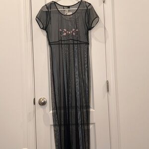 Dawn Joy Fashions Black Cover/Robe, Size 12